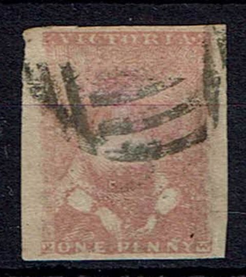 Image of Australian States ~ Victoria SG 5a FU British Commonwealth Stamp